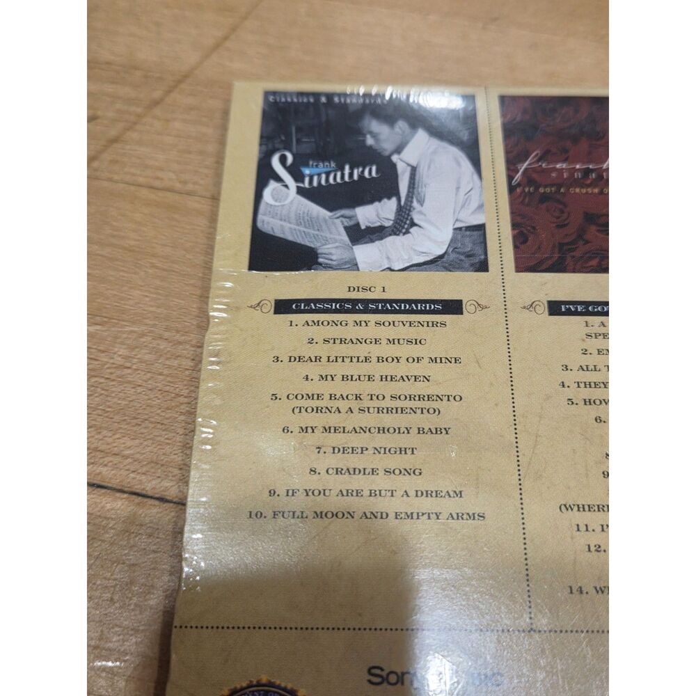 Frank Sinatra Triple Feature 3 CD Set Sealed New Classics Crush On You Movies